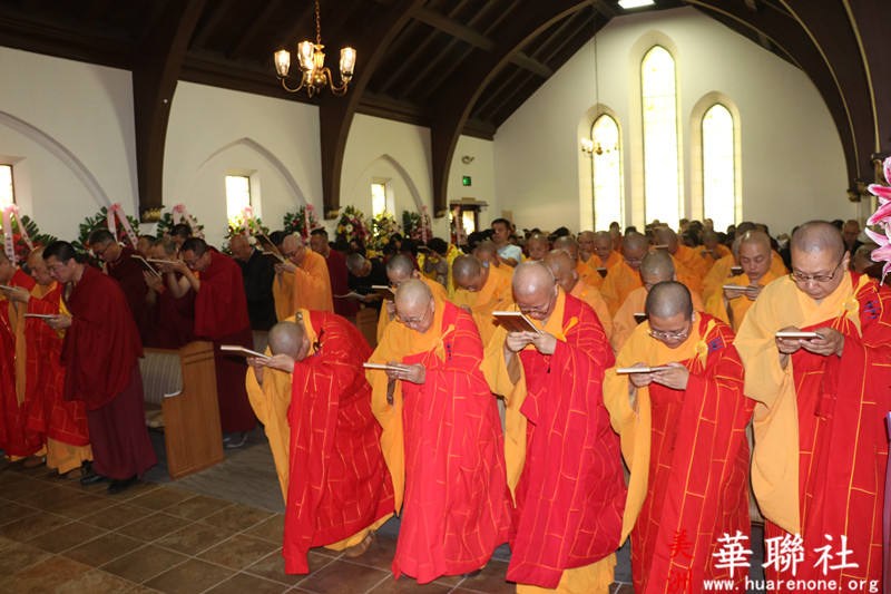 佛教成就聖德  佛教界為趙玉勝居士舉辦盛大告別法會